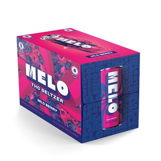 MELO THC Seltzer Wild Berries Six Pack 